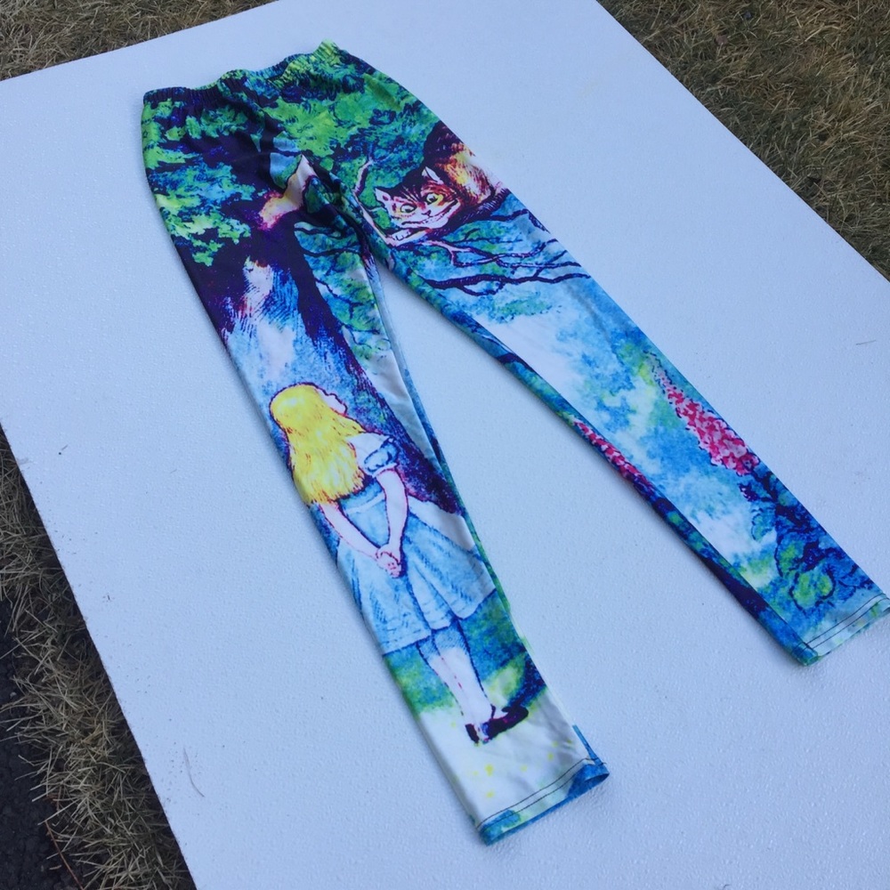 Alice in Wonderland Cheshire Cat Small Leggings